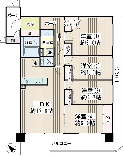 エスバイエルマンション鶴見中央 0000000001119893375490000000122_1