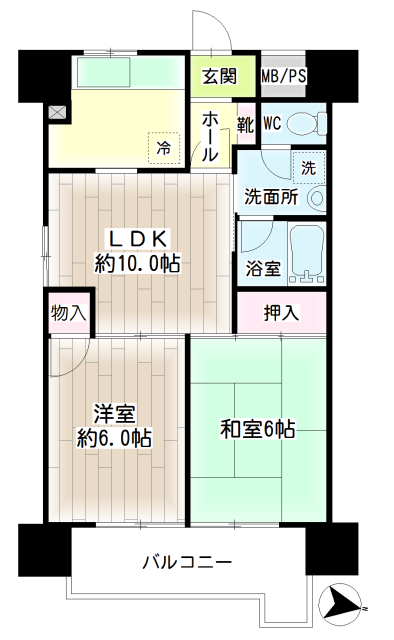 第１２４新井ビル 間取り