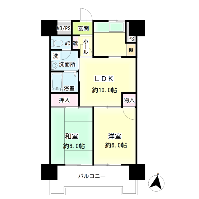 第１２４新井ビル 間取り