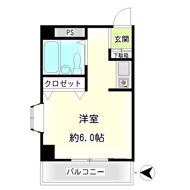 第２２新井ビル 間取り