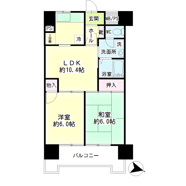 第１２４新井ビル 間取り
