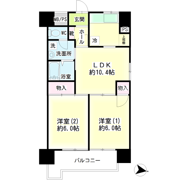 第１２４新井ビル 間取り