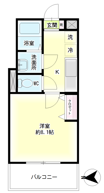 第１１６新井ビル 間取り