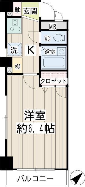 エスト横浜 間取り