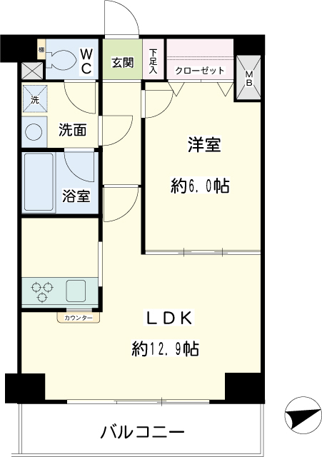オベリスク藤崎 間取り