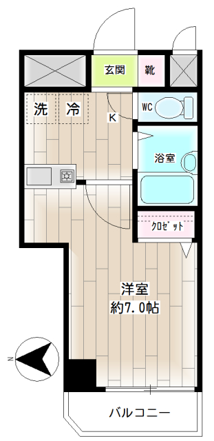 第２７新井ビル 間取り