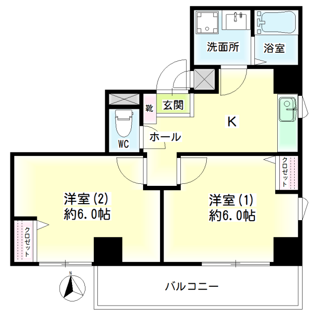 第２７新井ビル 間取り
