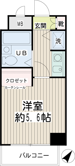 ネオマイム新子安弐番館 間取り