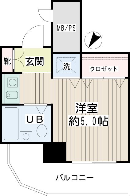 ネオマイム新子安弐番館 間取り