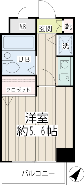 ネオマイム新子安弐番館 間取り