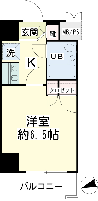 ナイスアーバンお花茶屋駅前通り 間取り