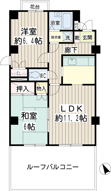 サニーテラス西寺尾 間取り
