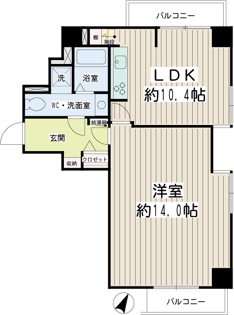 ストーク桜木町 間取り