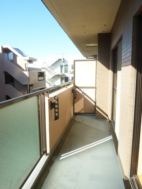 北寺尾大滝マンション ベランダ