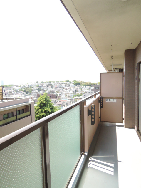 北寺尾大滝マンション ベランダ