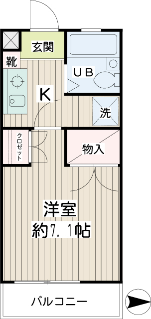 万騎が原ハイツ 間取り