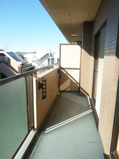 北寺尾大滝マンション ベランダ