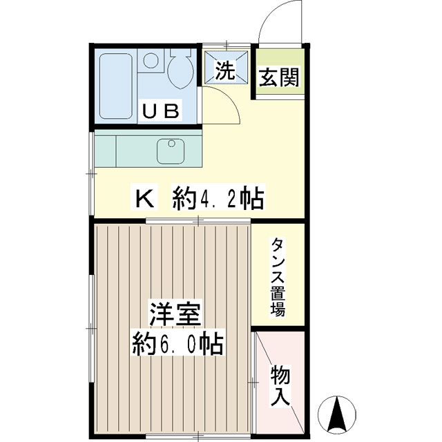 友愛ハイム 間取り