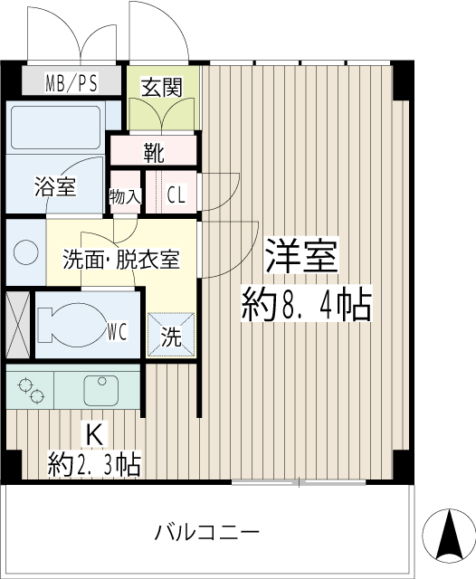豊岡旭フーガ 間取り