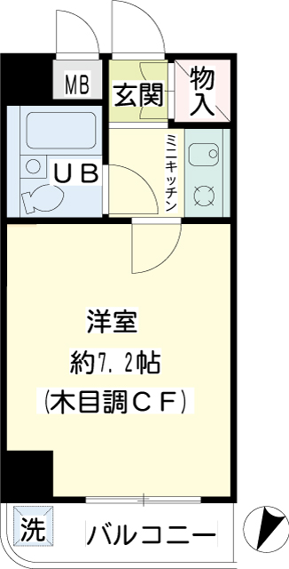 プラザ川崎ＮＯ．２ 間取り