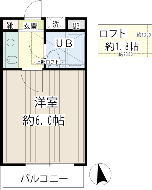尻手ハイデンス 間取り