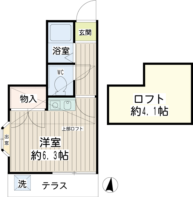 ドミール横手 間取り