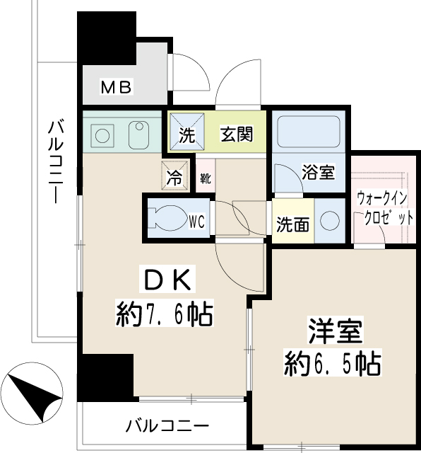 コニファー新子安 間取り