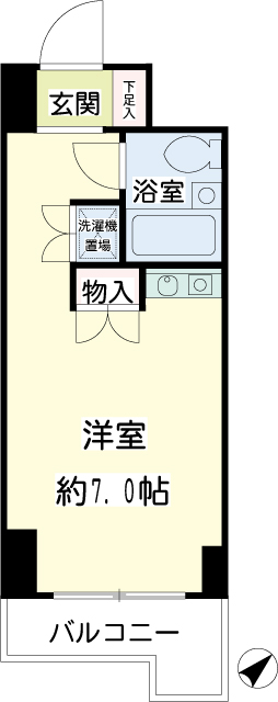 ベルメゾンヒカリ 間取り