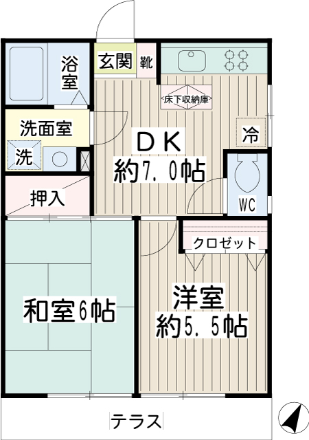 シャローム馬込 間取り