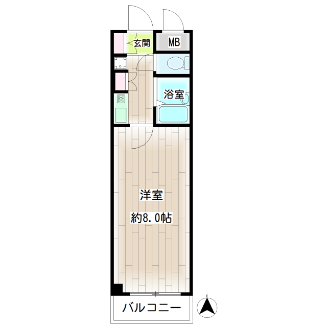 第１３２新井ビル 間取り