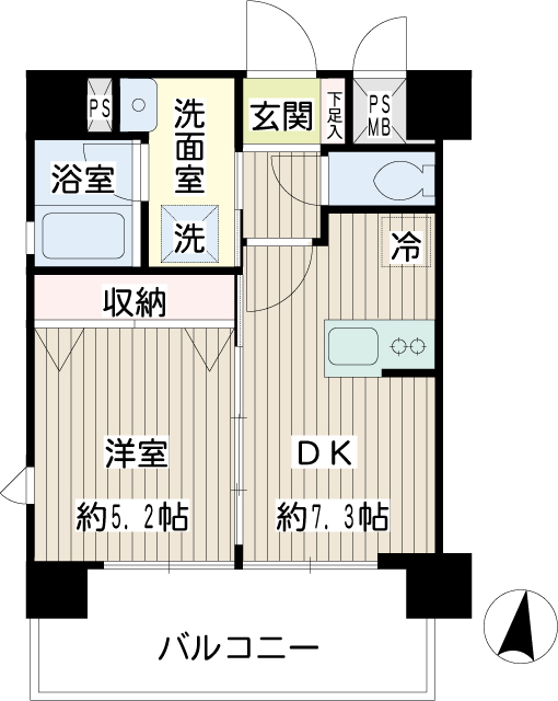 クロス・オーク 間取り