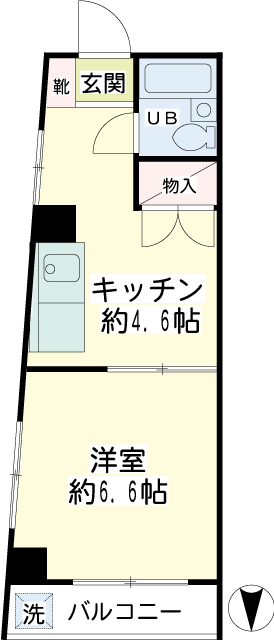マック川崎コート 間取り