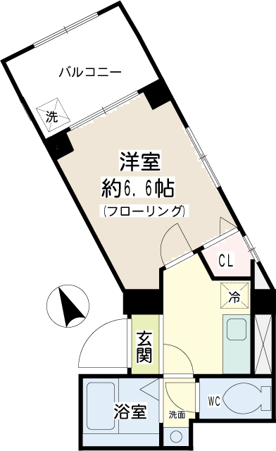 エスパッソ綾瀬 間取り