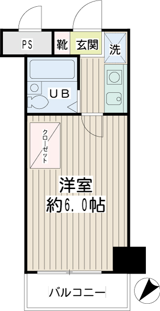 メゾンミール元住吉 間取り