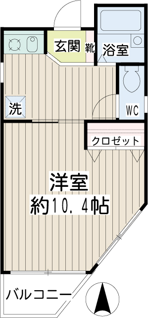 センチュリースペース西蒲田 間取り