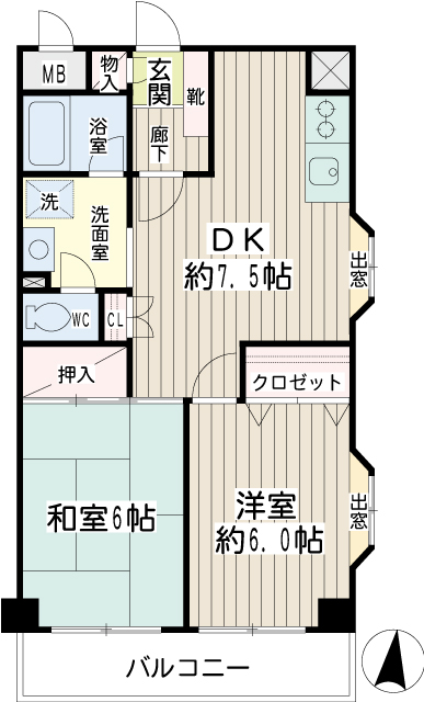 リバーサイドビレッジ 間取り