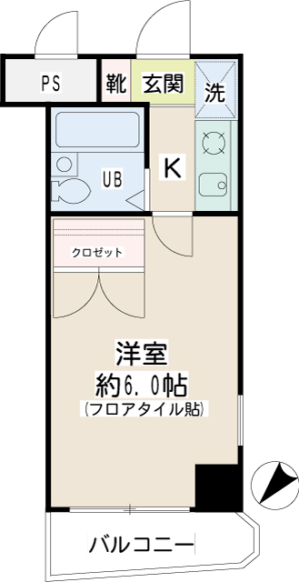 メゾンミール元住吉 間取り