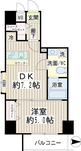 コルティーレ武蔵小杉 間取り