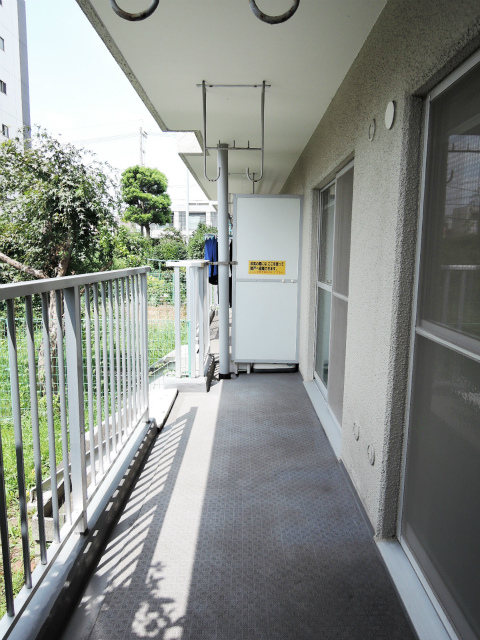 川崎大師パークファミリア ベランダ