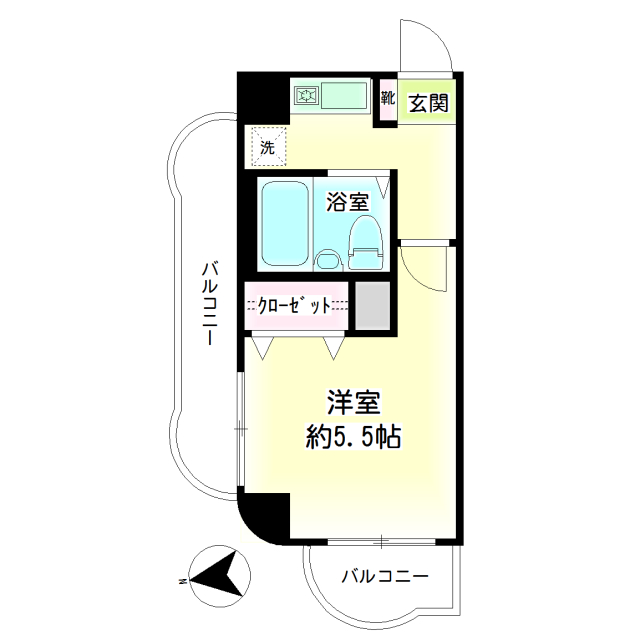 第１０新井ビル 間取り