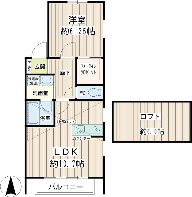 アジュールハイム 間取り