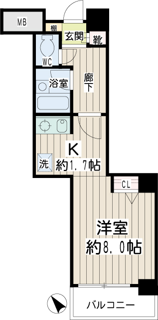 ナイスアーバン新中野 間取り