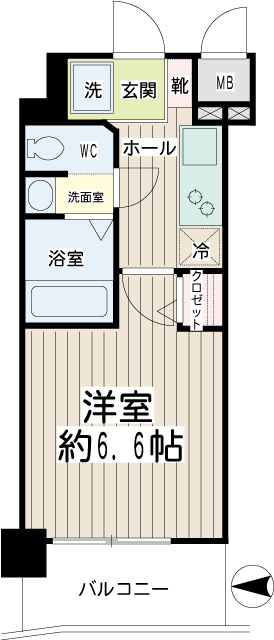 ハイネス多摩川 間取り