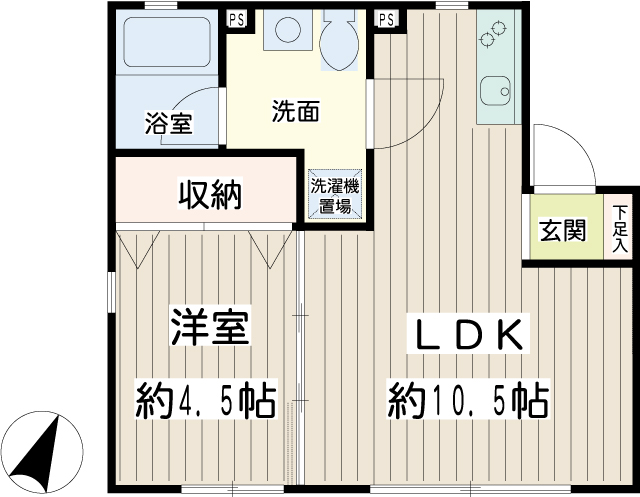 クローバーハイム 間取り
