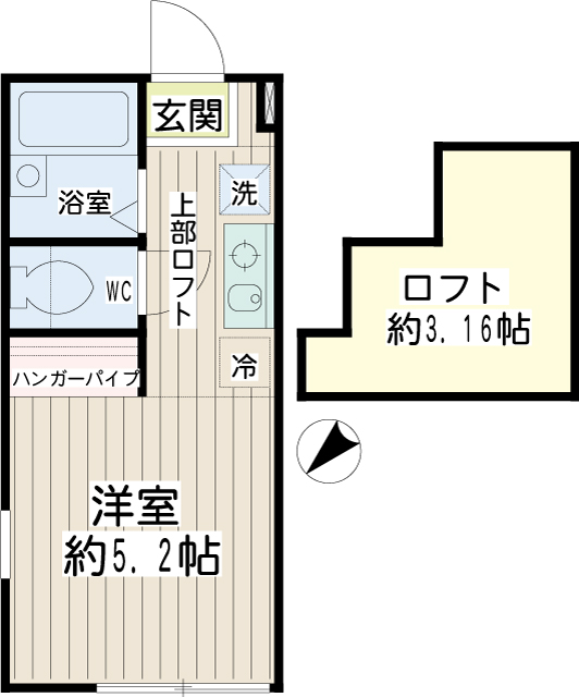ワイオリ横浜天王町 間取り