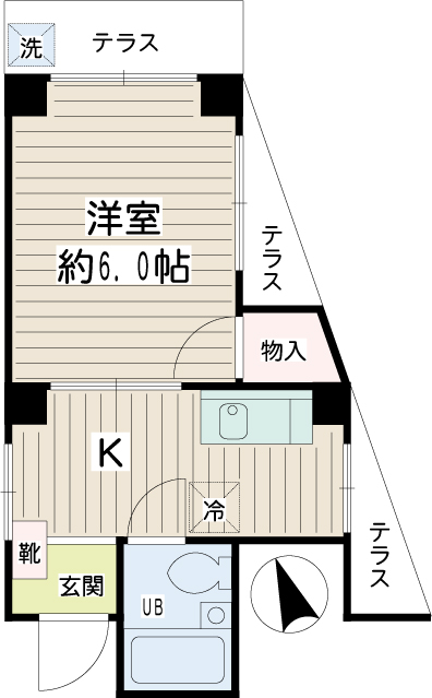 イーストコート 間取り