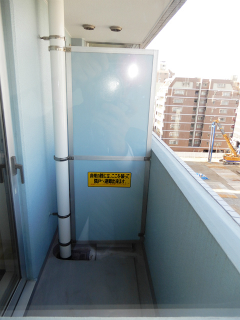 アクシルコート新大橋 ベランダ