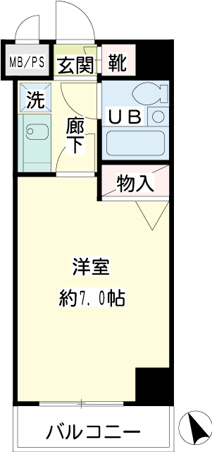ライオンズマンション相模大野第６ 間取り
