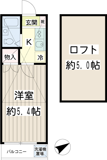 クレセント池上 間取り