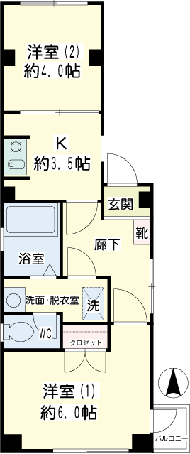 ダノイ桜井 間取り